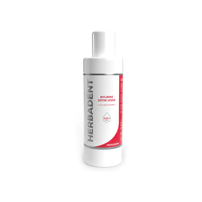 HERBAI HERBADENT PROFESSIONAL Bylinná ústna voda s chlórhexidínom 240 ml HERBAI HERBADENT PROFESSIONAL Bylinná ústna voda s chlórhexidínom 240 ml