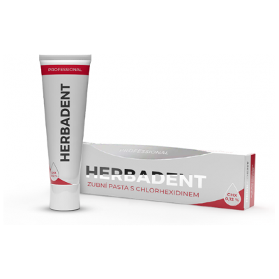 Herbai HERBADENT PROFESSIONAL s 0,12% CHX 40 g Herbai HERBADENT PROFESSIONAL s 0,12% CHX 40 g