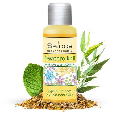 M+H MICA A HARASTA Saloos Tělový a masážní olej Devatero kvítí 50ml M+H MICA A HARASTA Saloos Tělový a masážní olej Devatero kvítí 50ml