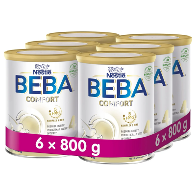 NESTLE BEBA COMFORT 2 5HMO 6 x 800 g NESTLE BEBA COMFORT 2 5HMO 6 x 800 g