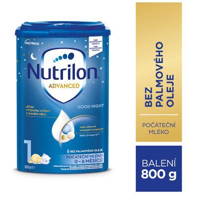 NUTRICIA Nutrilon 1 Advanced Good Night 800 g NUTRICIA Nutrilon 1 Advanced Good Night 800 g