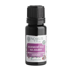 Nobilis Tilia Dojčenský olej na zúbky Jakoubek 10 ml Nobilis Tilia Dojčenský olej na zúbky Jakoubek 10 ml