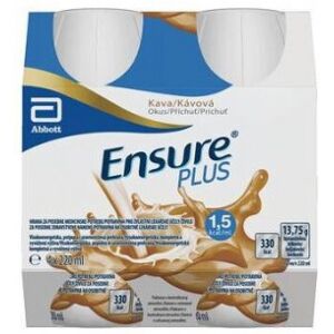ABBOTT Ensure PLUS kávová príchuť 4 x 220 ml ABBOTT Ensure PLUS kávová príchuť 4 x 220 ml
