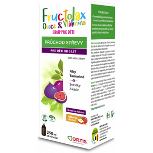 Ortis Laboratoires Fructolax Ovocie a vláknina SIRUP 250 ml Ortis Laboratoires Fructolax Ovocie a vláknina SIRUP 250 ml