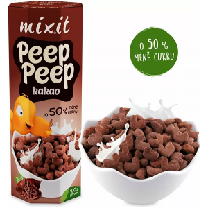 MIXIT S.R.O. Mixit Cereálie Peep Peep kakao 280 g MIXIT S.R.O. Mixit Cereálie Peep Peep kakao 280 g