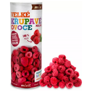 MIXIT S.R.O. Mixit Velké křupavé ovoce malina 140 g MIXIT S.R.O. Mixit Velké křupavé ovoce malina 140 g