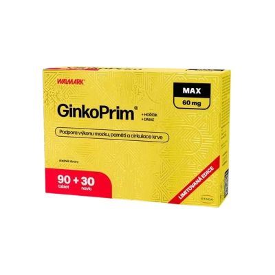 Walmark GinkoPrim MAX tbl.90+30 Promo 2025 Walmark GinkoPrim MAX tbl.90+30 Promo 2025