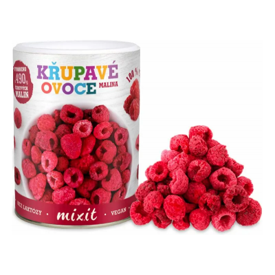 MIXIT S.R.O. Mixit Chrumkavé ovocie Malina 70 g MIXIT S.R.O. Mixit Chrumkavé ovocie Malina 70 g