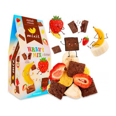 MIXIT S.R.O. Mixit Müsli classic - Hravý mix 300 g MIXIT S.R.O. Mixit Müsli classic - Hravý mix 300 g