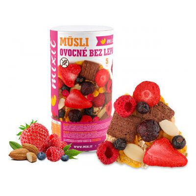 MIXIT S.R.O. Mixit ovocné müsli bez lepku 290 g MIXIT S.R.O. Mixit ovocné müsli bez lepku 290 g