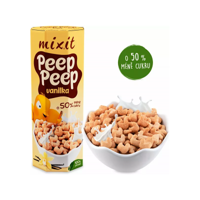 MIXIT S.R.O. Mixit Cereálie Peep Peep vanilka 280 g MIXIT S.R.O. Mixit Cereálie Peep Peep vanilka 280 g