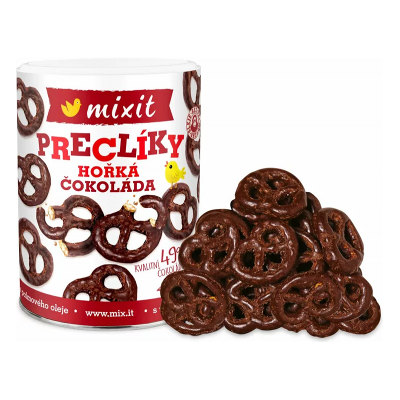MIXIT S.R.O. Mixit praclíky Horká čokoláda 250 g MIXIT S.R.O. Mixit praclíky Horká čokoláda 250 g