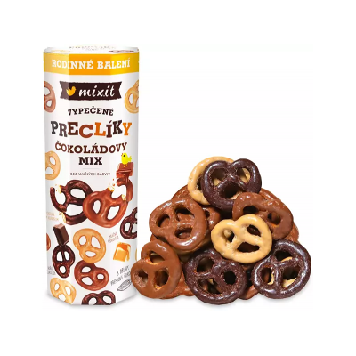 MIXIT S.R.O. Velké Mixit preclíky Čokoládový mix 500 g MIXIT S.R.O. Velké Mixit preclíky Čokoládový mix 500 g