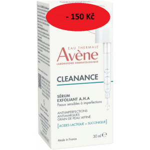 PIERRE FABRE DERMO AVENE Cleanance A.H.A Exfoliační sérum 30ml SLEVA PIERRE FABRE DERMO AVENE Cleanance A.H.A Exfoliační sérum 30ml SLEVA