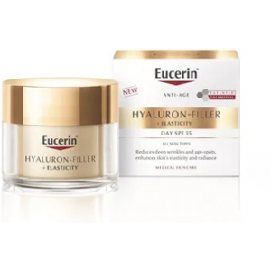 BEIERSDORF Eucerin Hyaluron Filler Elast denní krém SPF15 50 ml BEIERSDORF Eucerin Hyaluron Filler Elast denní krém SPF15 50 ml