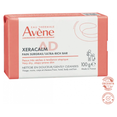 PIERRE FABRE DERMO Avene XeraCalm A.D. umývacia kocka 100 g PIERRE FABRE DERMO Avene XeraCalm A.D. umývacia kocka 100 g