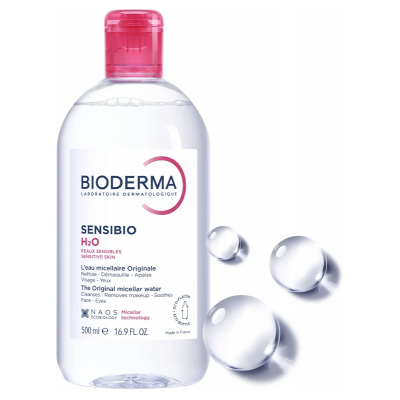 NAOS Bioderma Sensibio H2O micelárna voda 500 ml NAOS Bioderma Sensibio H2O micelárna voda 500 ml