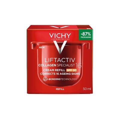 Vichy Liftactiv Collagen Specialist 16 SPF50 náhradná náplň 50 ml Vichy Liftactiv Collagen Specialist 16 SPF50 náhradná náplň 50 ml
