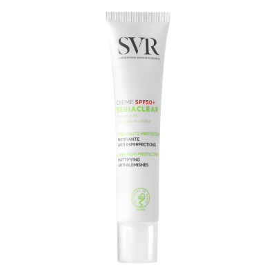 SVR Sebiaclear Mat+Pores matujúci fluid na reguláciu kožného mazu Sebum-Regulating Anti-Enlarged-Pore Mattifying Care 40 ml SVR Sebiaclear Mat+Pores matujúci fluid na reguláciu kožného mazu Sebum-Regulating Anti-Enlarged-Pore Mattifying Care 40 ml