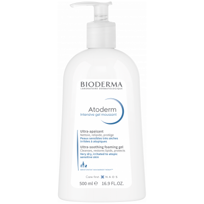 NAOS Bioderma Atoderm výživný penivý gél pre veľmi suchú citlivú a atopickú pokožku 500 ml NAOS Bioderma Atoderm výživný penivý gél pre veľmi suchú citlivú a atopickú pokožku 500 ml