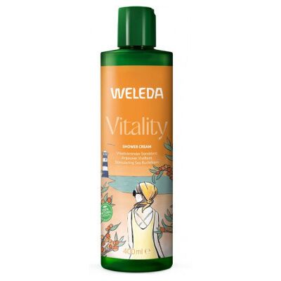 Weleda Vitality Rakytníkový sprchový krém 400 ml Weleda Vitality Rakytníkový sprchový krém 400 ml