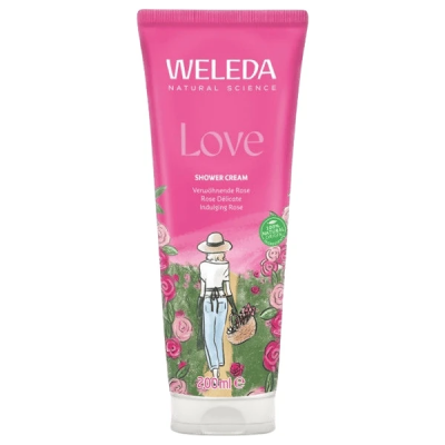 Weleda Love Růžový sprchový krém 200 ml Weleda Love Růžový sprchový krém 200 ml