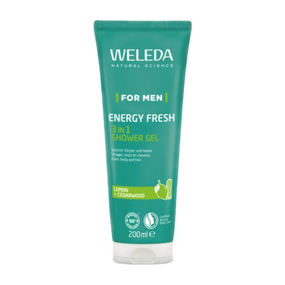 WELEDA For Men Energy Fresh 3 v 1 200 ml WELEDA For Men Energy Fresh 3 v 1 200 ml
