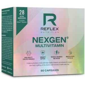 Reflex Nutrition Nexgen Vitamin 60 kapsúl Reflex Nutrition Nexgen Vitamin 60 kapsúl