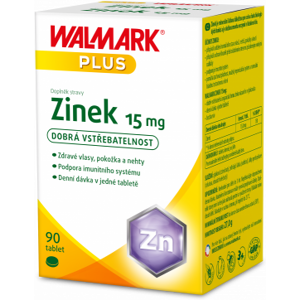 Walmark Zinok 15 mg 90 tabliet Walmark Zinok 15 mg 90 tabliet