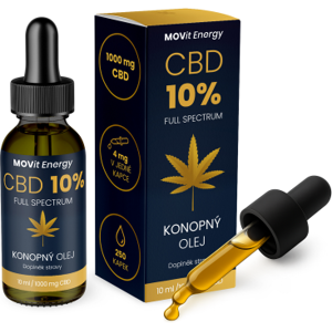 MOVit Energy CBD 20% Full Spectrum konopný olej 10 ml MOVit Energy CBD 20% Full Spectrum konopný olej 10 ml