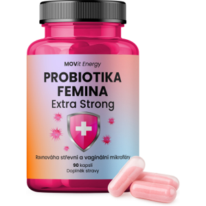 MOVIT ENERGY MOVit PROBIOTIKA FEMINA Extra Strong 90 kapsúl MOVIT ENERGY MOVit PROBIOTIKA FEMINA Extra Strong 90 kapsúl
