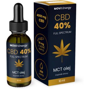 MOVIT ENERGY MOVit CBD 40% Full Spectrum MCT olej 10 ml MOVIT ENERGY MOVit CBD 40% Full Spectrum MCT olej 10 ml