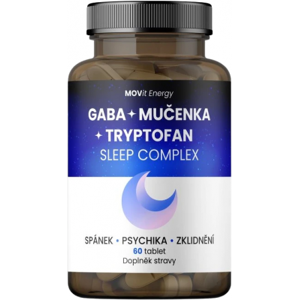 MOVIT ENERGY MOVit Gaba+Mučenka+Tryptofan Sleep complex 60 tabliet MOVIT ENERGY MOVit Gaba+Mučenka+Tryptofan Sleep complex 60 tabliet
