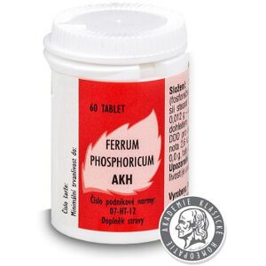 GALENICKA LABORATOR Radim Bakeš Galenická laboratoř Ostrava AKH Ferrum phosphoricum 60 tabliet GALENICKA LABORATOR Radim Bakeš Galenická laboratoř Ostrava AKH Ferrum phosphoricum 60 tabliet