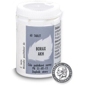 GALENICKA LABORATOR Radim Bakeš Galenická laboratoř Ostrava AKH Borax 60 tabliet GALENICKA LABORATOR Radim Bakeš Galenická laboratoř Ostrava AKH Borax 60 tabliet