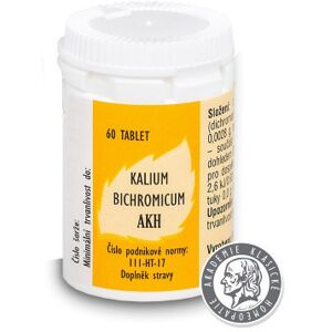 GALENICKA LABORATOR Kalium Bichromicum AKH 60 tabliet GALENICKA LABORATOR Kalium Bichromicum AKH 60 tabliet