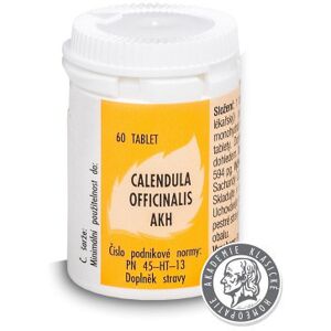 GALENICKA LABORATOR Radim Bakeš Galenická laboratoř Ostrava AKH Calendula officinalis 60 tabliet GALENICKA LABORATOR Radim Bakeš Galenická laboratoř Ostrava AKH Calendula officinalis 60 tabliet