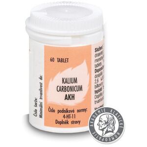 GALENICKA LABORATOR AKH Kalium carbonicum 60 tablet GALENICKA LABORATOR AKH Kalium carbonicum 60 tablet