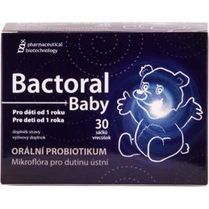 PHARMACEUTICAL BIOTECHNOL favea Bactoral Baby s Vitamínom D vrecúška pre deti od 1 roka 30 ks PHARMACEUTICAL BIOTECHNOL favea Bactoral Baby s Vitamínom D vrecúška pre deti od 1 roka 30 ks