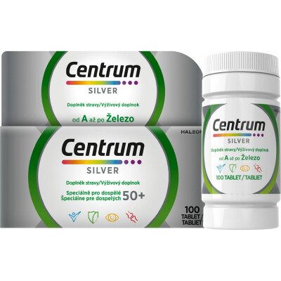 PFIZER CONSUMER MANUFACTURING Centrum AZ Silver 100 tabliet PFIZER CONSUMER MANUFACTURING Centrum AZ Silver 100 tabliet