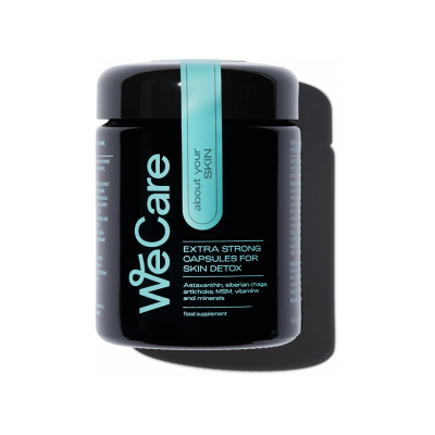 THE WE CARE COMPANY A.S. WeCare about your SKIN cps.120 THE WE CARE COMPANY A.S. WeCare about your SKIN cps.120