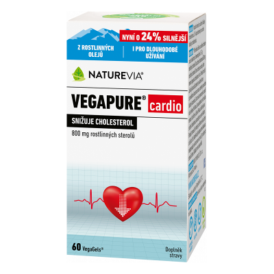 BIOVIT Swiss Naturevia Vegapure cardio 800 mg 60 kapsúl BIOVIT Swiss Naturevia Vegapure cardio 800 mg 60 kapsúl