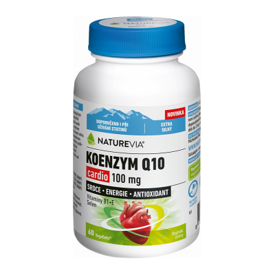 BIOVIT NatureVia Koenzym Q10 Cardio 100 mg kapsúl .60 BIOVIT NatureVia Koenzym Q10 Cardio 100 mg kapsúl .60