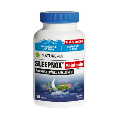 BIOVIT NatureVia Sleepnox Melatonin 30 kapsúl BIOVIT NatureVia Sleepnox Melatonin 30 kapsúl