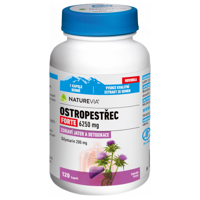 BIOVIT NatureVia Ostropestřec forte 120 kapsúl BIOVIT NatureVia Ostropestřec forte 120 kapsúl
