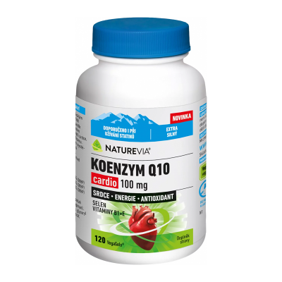 BIOVIT NatureVia Koenzym Q10 Cardio 100mg 120 kapsúl BIOVIT NatureVia Koenzym Q10 Cardio 100mg 120 kapsúl
