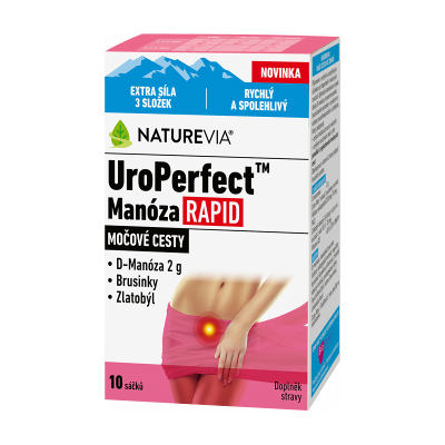 BIOVIT Swiss NatureVia UroPerfect Manóza Rapid 10 sáčků BIOVIT Swiss NatureVia UroPerfect Manóza Rapid 10 sáčků