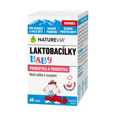 BIOVIT Swiss NatureVia Laktobacilky 5 60 sáčků BIOVIT Swiss NatureVia Laktobacilky 5 60 sáčků