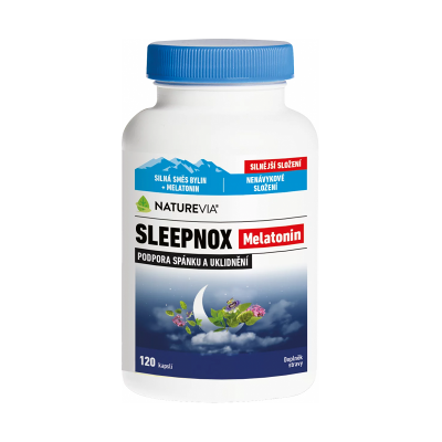 BIOVIT NatureVia Sleepnox Melatonin 120 kapsúl BIOVIT NatureVia Sleepnox Melatonin 120 kapsúl