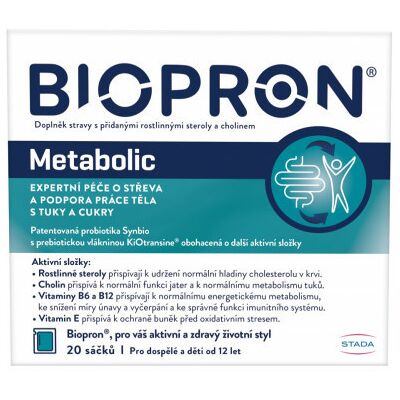 WALMARK Biopron Metabolic 20 sáčků WALMARK Biopron Metabolic 20 sáčků